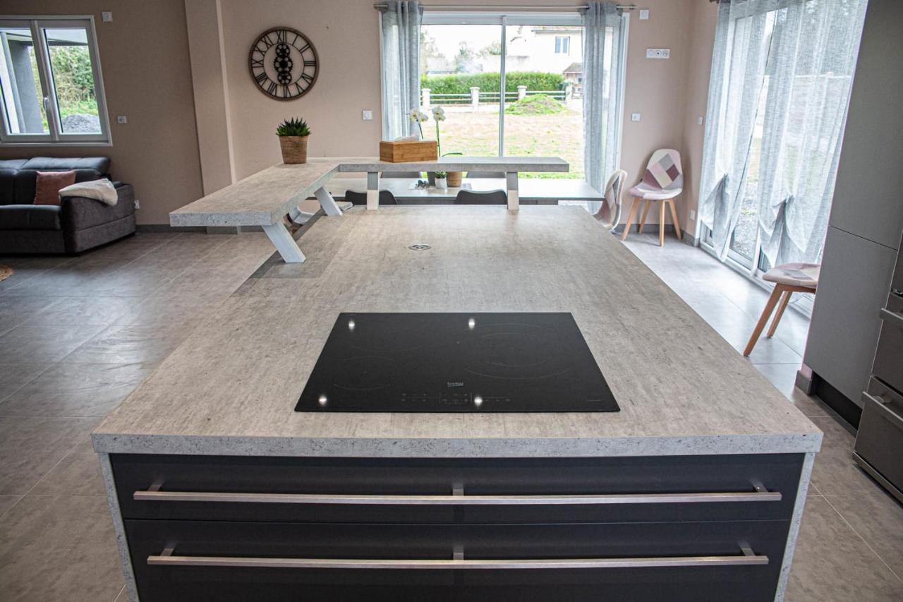 Englesqueville-la-Percée Kokana Modern Holiday Home מראה חיצוני תמונה